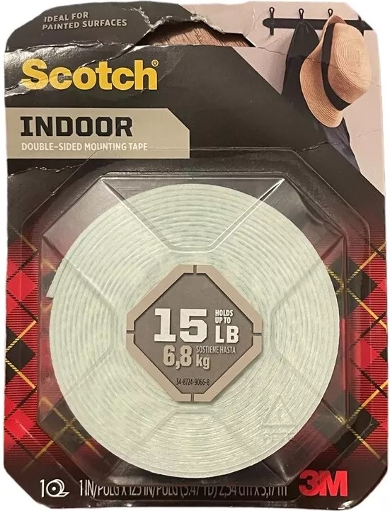 Cinta de montaje de doble cara para interiores
