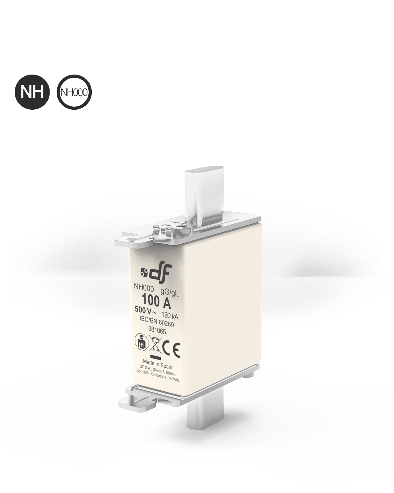 Fusible NH00 gG 63A