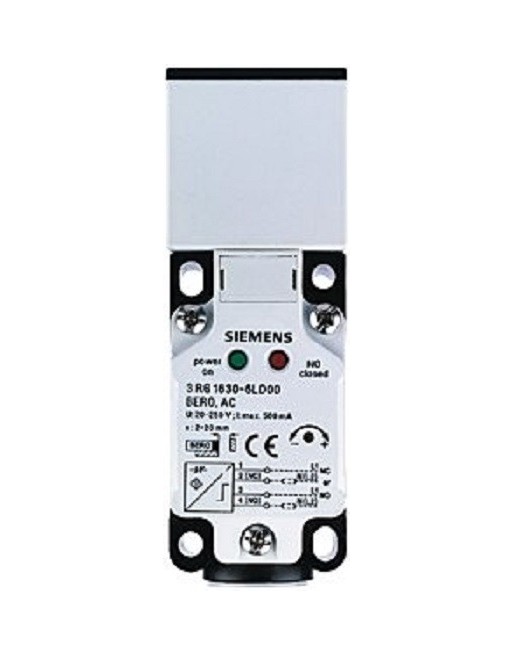 Sensor proximidad capacitivo 40X40X120 mm, Sn: 20 mm, alimentacion 10-65 DC, rasante, NO/NC pnp, PG13.5 2 Hilos, plastico