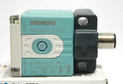 Sensor de proximidad optico REFLEX 40X40X40 mm, Sn: 6000 mm TECH IN polarizado, alimentacion 10-34 VDC, NO-NC/PNP, conexion M12, plastico