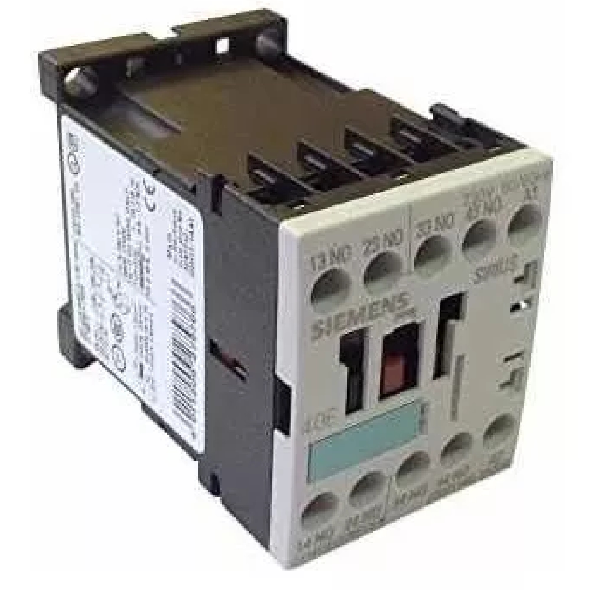Contactor auxiliar, 4NA 220Vac, 50/60 Hz, conexión por tornillo, tamaño S00