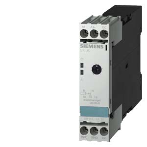 Relé temporizador, electrónico retardado a la excitación 1 conmutado, 1 rango de tiempo 1,5 s…30 s AC 24, 100…127 V y DC 24 V con AC 50/60 Hz con LED, borne de tornillo