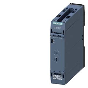 Relé temporizador, electrónico retardado a la excitación 2 conmutado, 7 rangos de tiempo 0,05 s…100 h, 12-240 V AC/DC con 50/60 Hz AC con LED, conexión por tornillo