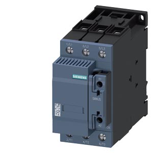 Contactor para Capacitores Siemens 3RT2637-1AL23 | 75 kVAR (400V) / 94 kVAR (500V) / 129 kVAR (690V) | Bobina 230V AC