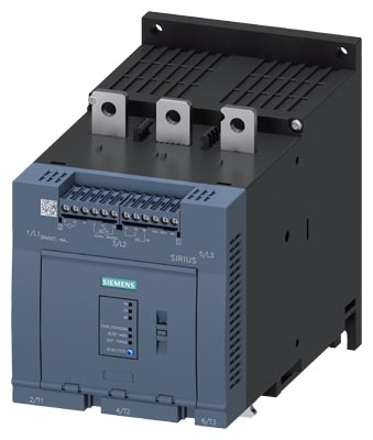 Arrancadores suaves 250HP SIRIUS 200-480 V 370 A, AC 110-250 V bornes de tornillo salida analógica SIEMENS