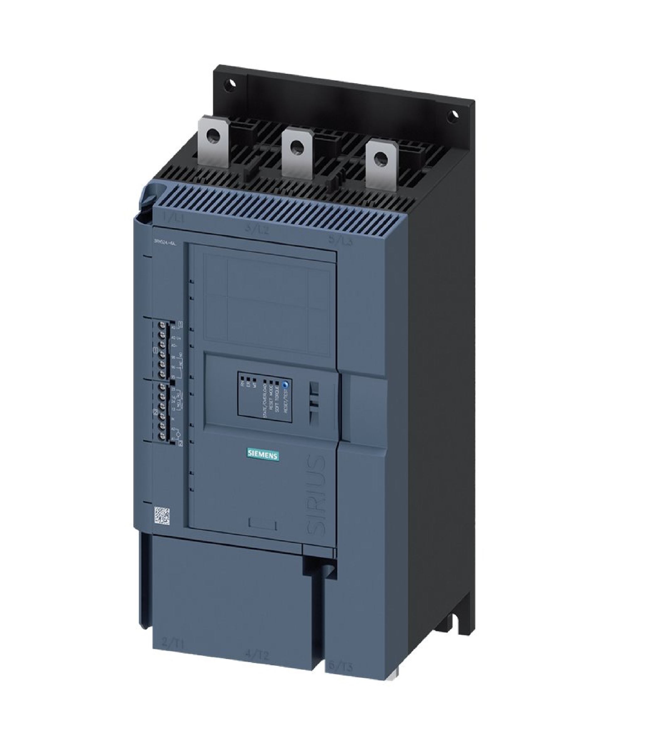 Arrancador Suave Sirius 3RW52 570A de 200Hp en 220Vac y 400Hp en 460Vac