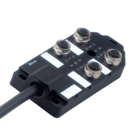 Distribuidor de 8 Posiciónes M12 con cable de 10 mts