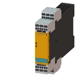 Módulo de seguridad SIRIUS con circuitos de habilitación de relé (FK) AC/DC 24 V, 22,5 mm borne de resorte FK instantáneo: 4 NA FK retardado: 0 MK para realimentación: 1 aparato de ampliación máximo alcanzado SIL / PL: como unidad base