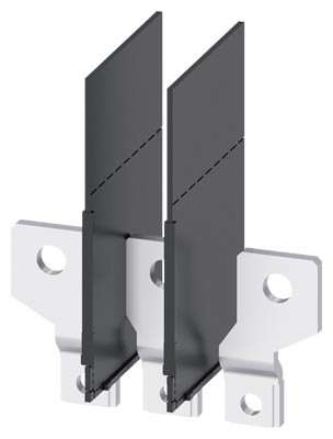 bus connectors broadened front mounted; 3 units accessory for: 3VA10/11 (ex. 3VT9100-4ED30)