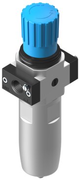 Unidad de filtro y regulador LFR-1/2-D-O-MIDI -T18-EX4 CONEXION NEUMATICA G1/2 CAUDAL NOMINAL 3400 l/min RANGO DE PRESION 0.5 bar - 12 bar FESTO
