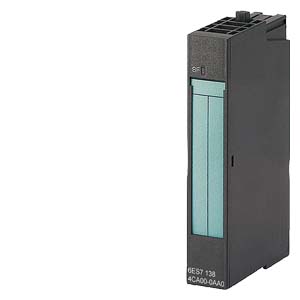 SIMATIC DP, módulo electrónico para ET 200S, 2 AO U, 15 mm de ancho, +/-10V; 13 bits + signo, 1..5V; 12 bits, Tiempo de ciclo inferior a 1 ms con LED SF (fallo agrupado)