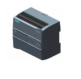 SIMATIC S7-1200, CPU 1214C, CPU compacta AC/DC/relé, E/S INTEGRADAS: 14 DI 24 V DC; 10 DO, relé 2 A; 2 AI 0-10V DC, alimentación: AC 85-264 V AC con 47-63 Hz, Memoria de programas/datos 75 KB