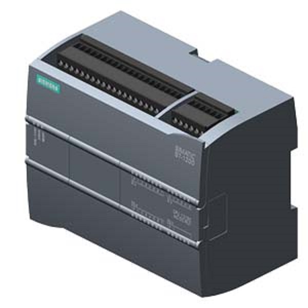 Plc cpu CPU 1215C, AC/DC/relay, 2 PROFINET 14 DI 24 V DC power supply: AC 85-264 V AC at 47-63 Hz, program/data memory 200 KB