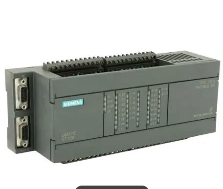 CPU Siemens SIMATIC S7-200 (6ES7215-2AD00-0XB0). Módulo CPU para control industrial. Producto descontinuado, disponible únicamente como repuesto industrial para mantenimiento de sistemas existentes.