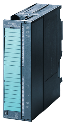 SIMATIC S7-300, módulo de contadores FM 350-1 para S7-300, Funciones de contaje hasta 500 kHz 1 canal para conexión de encóders incrementales de 5V y 24V modo isócrono; tipos de rango de medida incl. paquete de configuración en CD