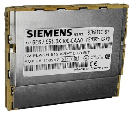 SIMATIC S7, Tarj. de memoria, MC951 S7-300, const. corta EPROM FLASH 5V,  512 KB