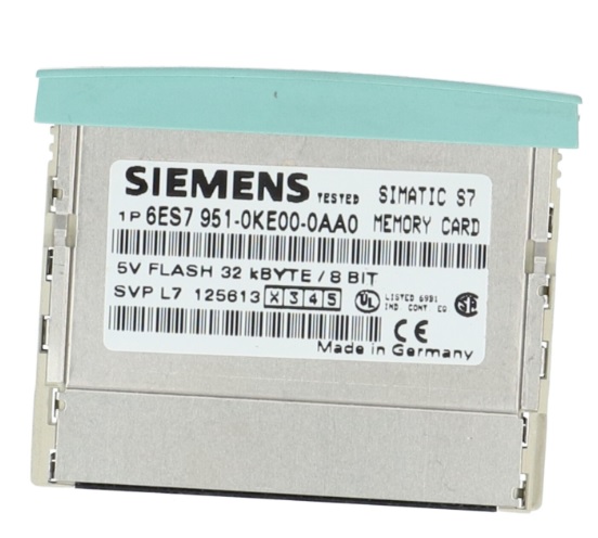 SIMATIC S7, Memory Card para S7-300, diseño corto, Flash-EPROM de 5 V, 256 Kbytes