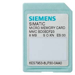 SIMATIC S7, Micro Memory Card para S7-300/C7/ET 200, 3, 3 V Nflash, 2 MBytes