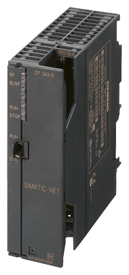 Procesador de comunicaciones CP 343-5 para conectar SIMATIC S7-300 a PROFIBUS, FMS, Comunicación compatible con S5, PG/OP y comunicación S7, 12 Mbits/s, trabajo sencillo