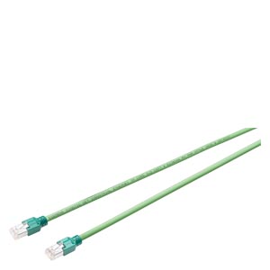 Industrial Ethernet TP Cord RJ45/RJ45, TP Cord conectorizado con 2 conectores RJ45 conector, Longitud 2 m