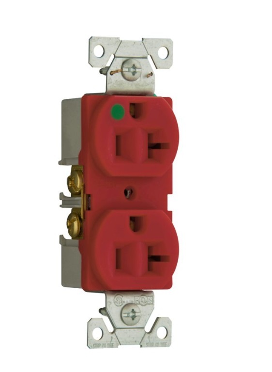 tomacorriente doble hospitalario 20amp