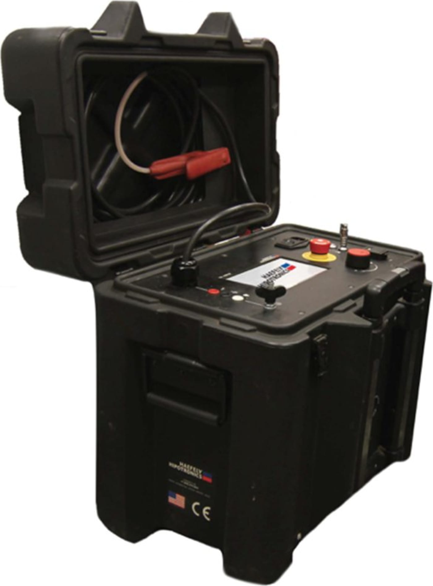 Digital DC Hipot Tester - Salida DC hasta 40 kV / 10 mA. - Mide voltaje, corriente de fuga, resistencia de aislamiento (IR) y polarization index (PI).