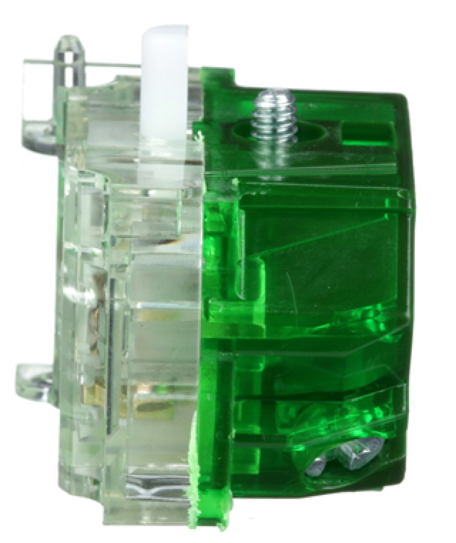 Bloque de contacto para botón de control Ø 30mm. 1 NA. terminales protegidos