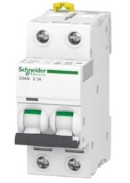 Breaker Acti9 IC60N 2P 3A 440Vac