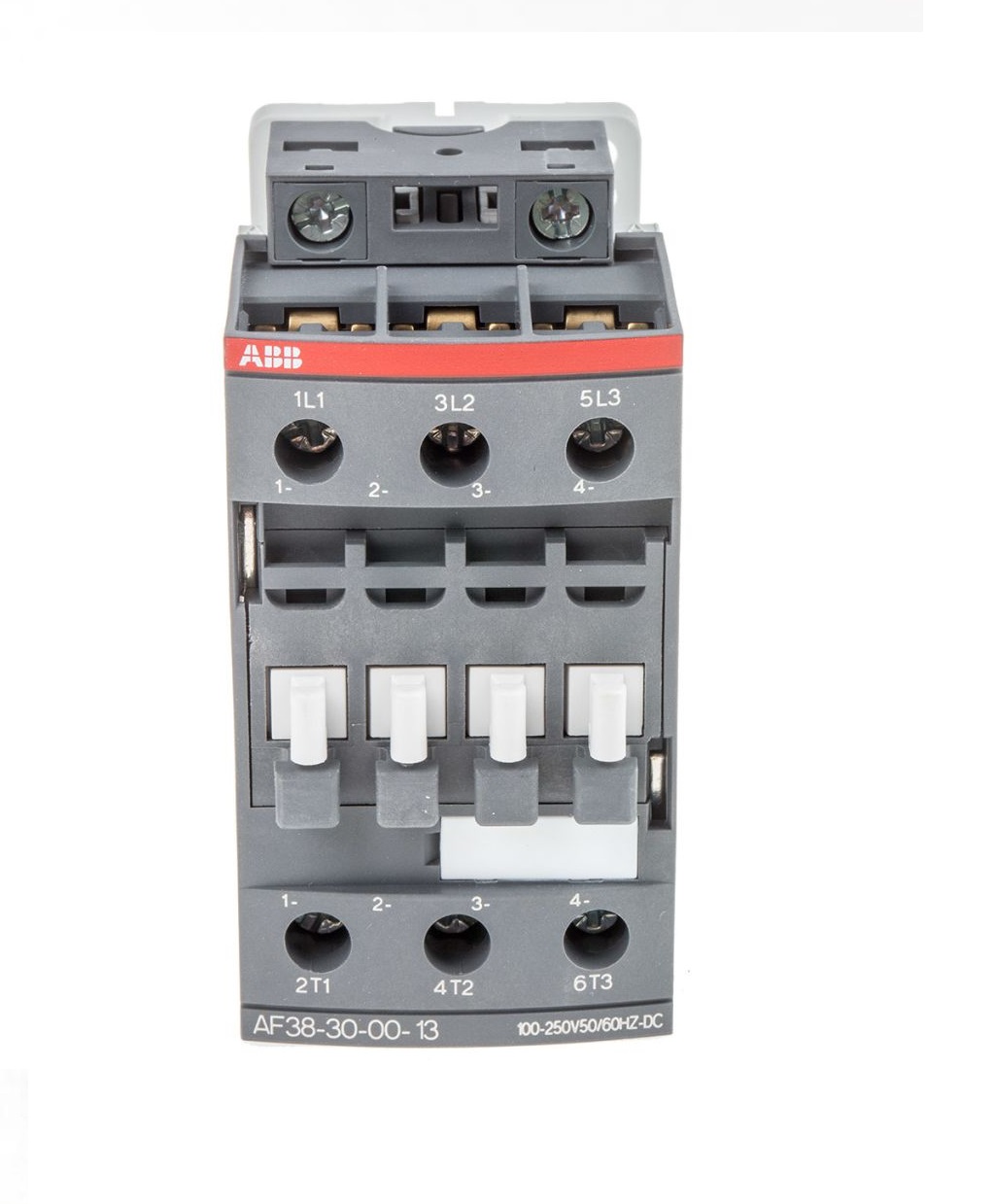 Contactor Marca ABB, 3P, AC3-38A, 690V, Bobina de rengo 100-250Vac/dc