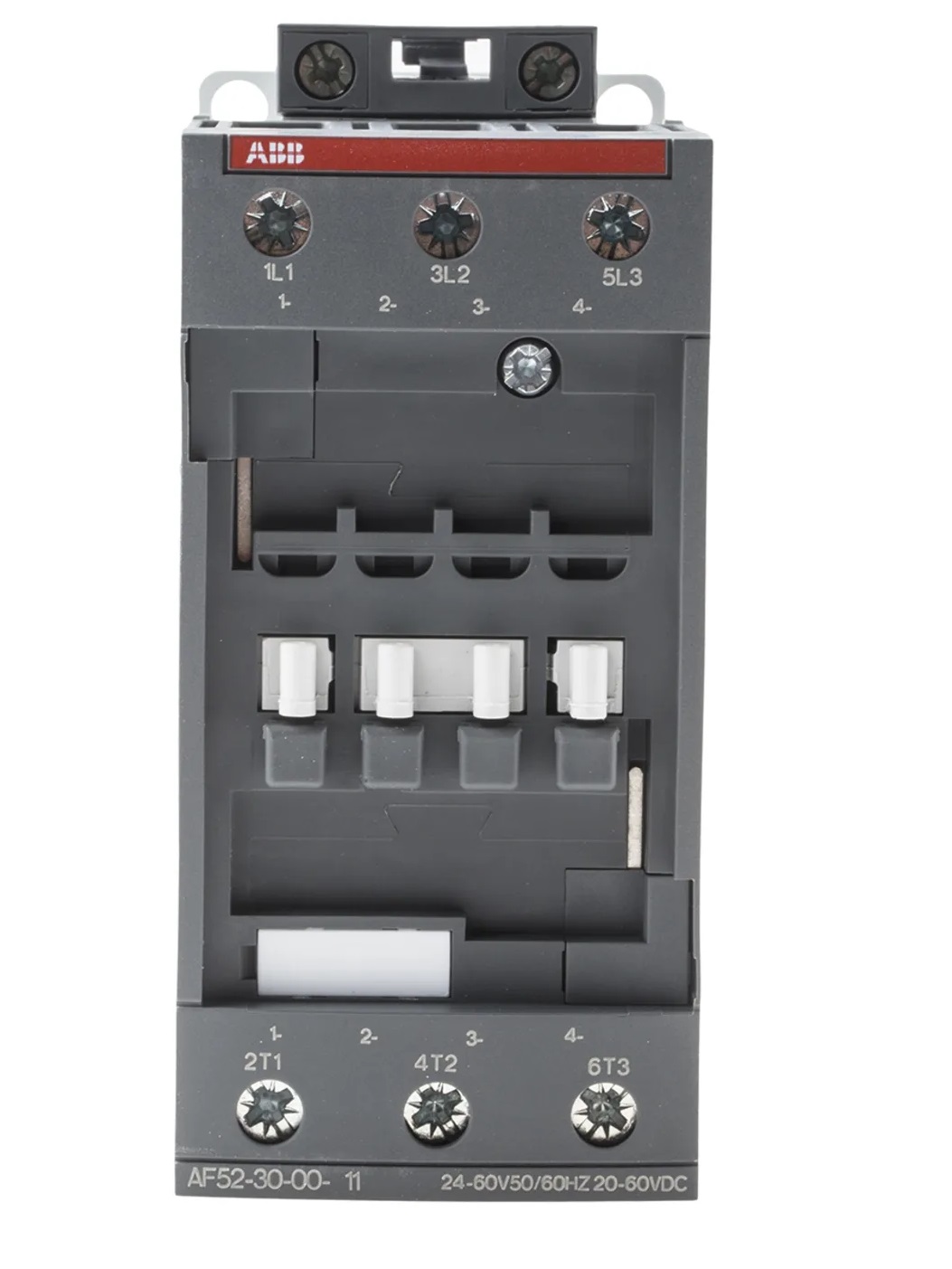 Contactor Marca ABB, 3P, AC3-53A, 690V, Bobina de rengo 100-250Vac/dc