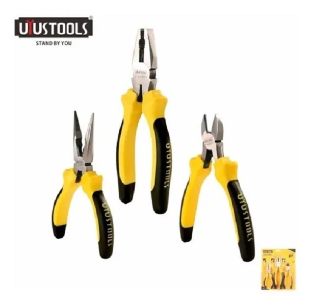 Juego De Alicates De 3 Piezas Profesional Uyustools