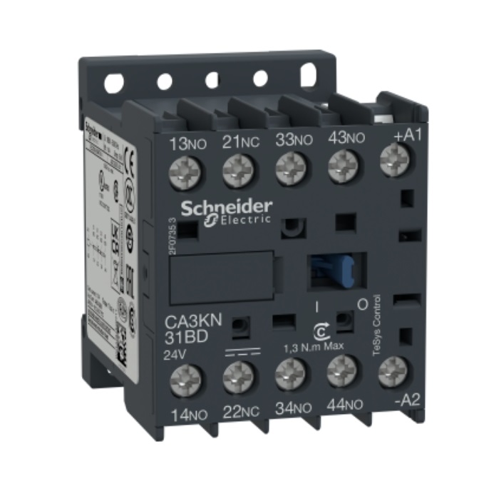 Contactor Auxiliar Tesys K 3NA+1NC 10A 48VDC