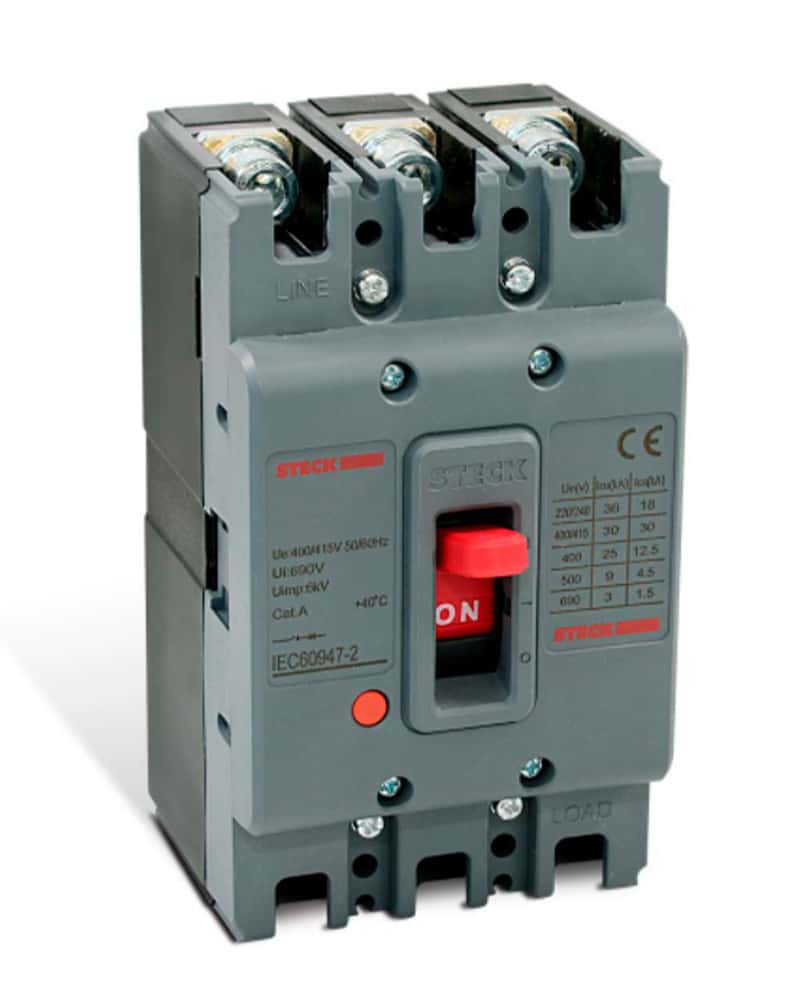 BREAKER 3P 160A CAJA MOLDEADA SERIE CDM3S DELIXI
