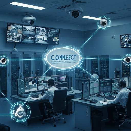 Central Operativa de Networking, Enlace de Cámaras y Telecomunicaciones