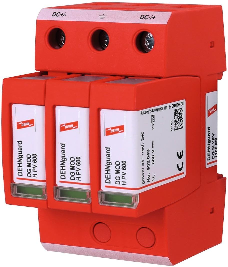 Descargador Modular de sobretensiones multipolo para instalaciones PV