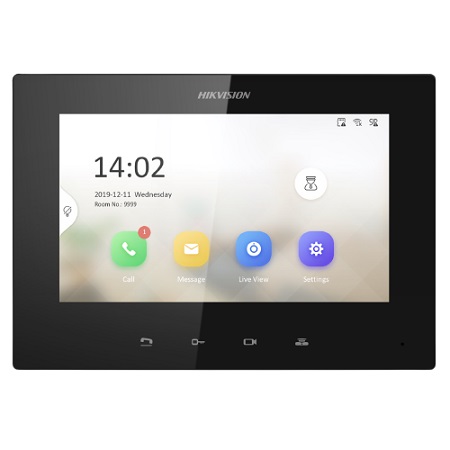 Pantalla tipo estación LCD 7'' PoE