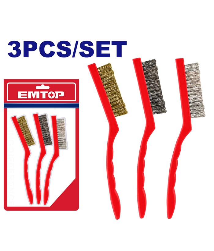 JGO cepillos abrasivos 3pzas.EMTOP