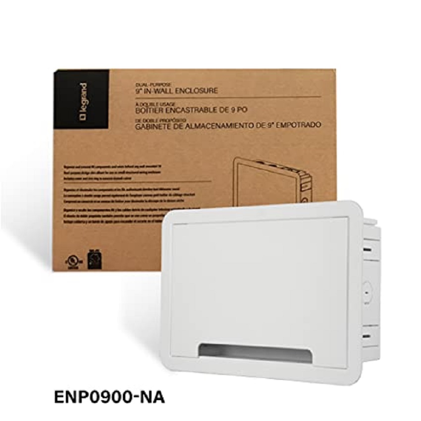 Caja de medios estructurada de 9 pulgadas marca Legrand