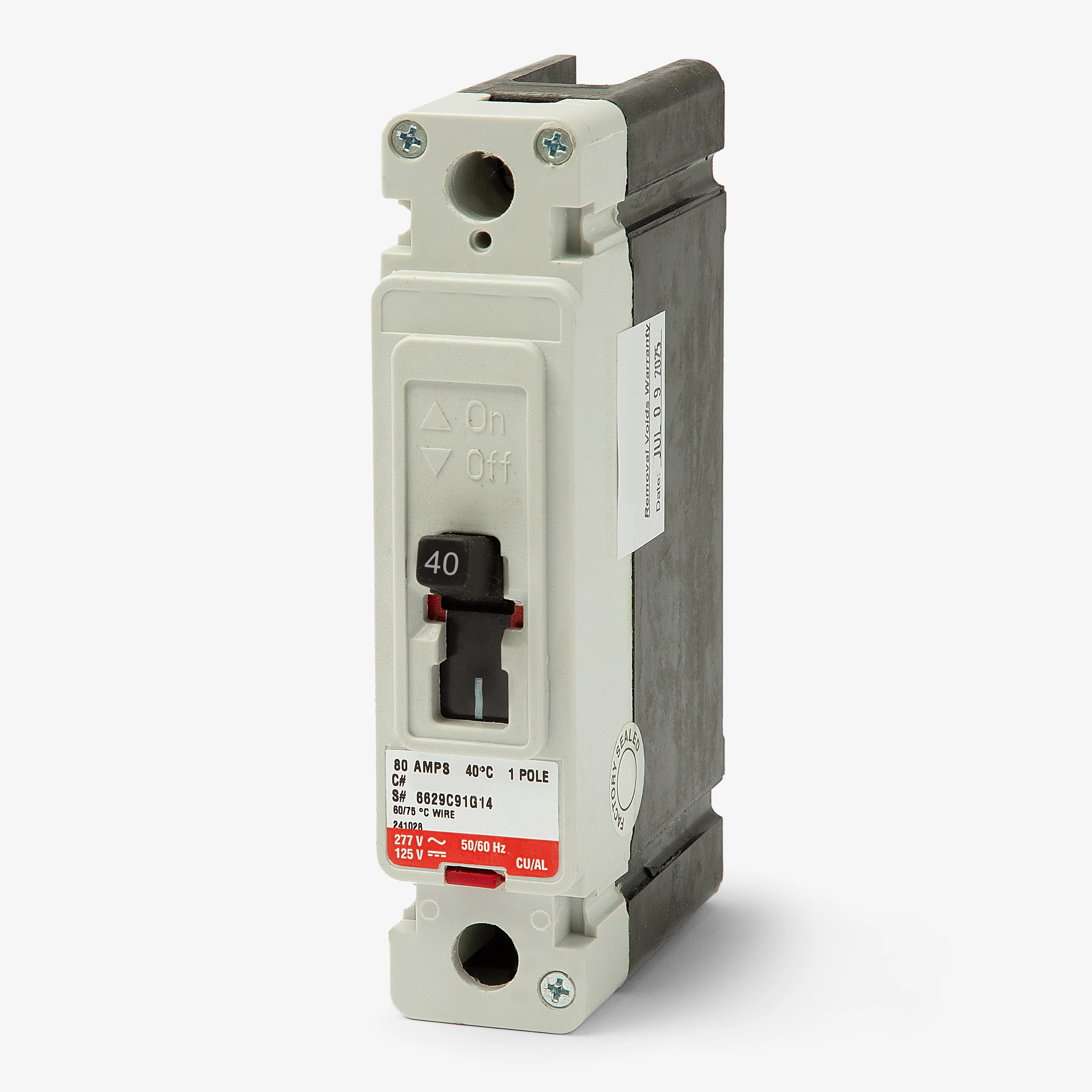 Breaker 1P Serie C 40A Eaton