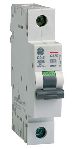 Breaker General electric de 1P 4A 415Vac