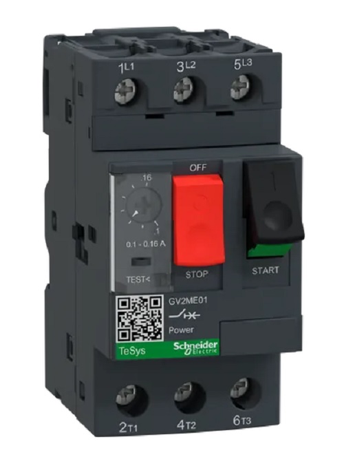 Guardamotor Tesys Deca 3P 0.1...0.16A 690Vac