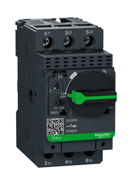 Guardamotor Tesys Deca 3P 1.6…2.5A 690Vac