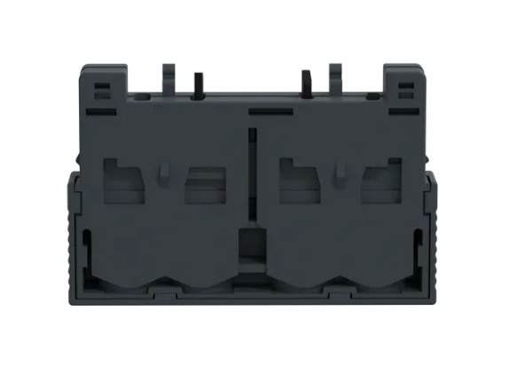 Bloque de contactos auxiliares frontal instantáneos y de falla 1NA + 1NA. para operar hasta 2A/240Vac y 1A/60Vdc