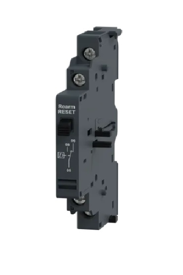 Bloque de contactos auxiliares Lateral izquierdo instantáneos 1NANC . para operar hasta 2A/240Vac y 1A/60Vdc.