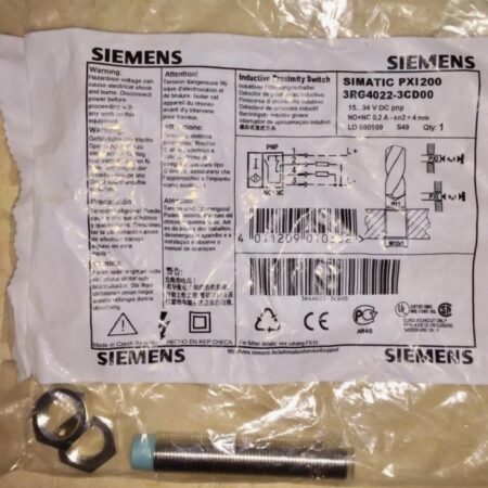 Sensor de proximidad inductivo  CORTO 12X40 mm, Sn: 2 mm, alimentacion  8- 55 VDC, rasante,  NO/PNP , cable 2 mts. 3 Hilos, bronce niquelado