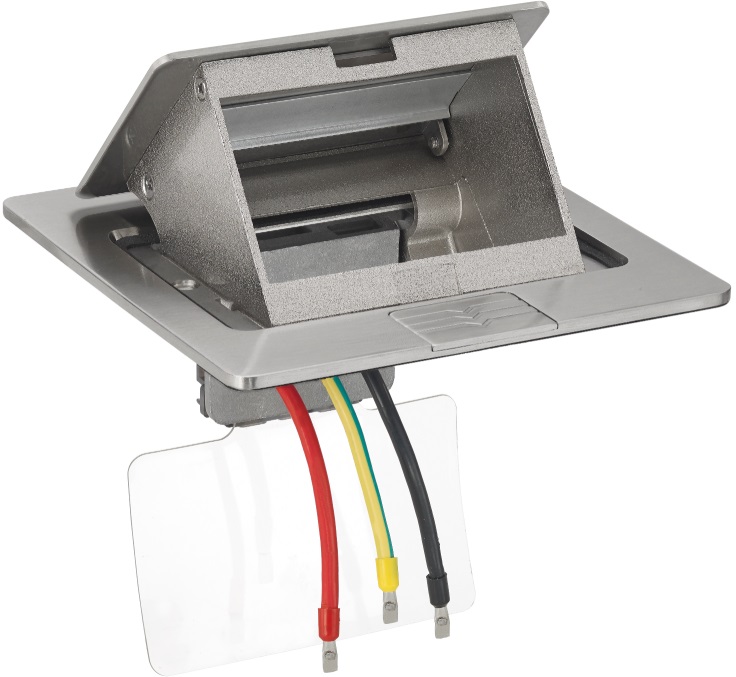 Kit de Caja de montaje en suelo mas  Caja de empotrar Pop-up VIMAR