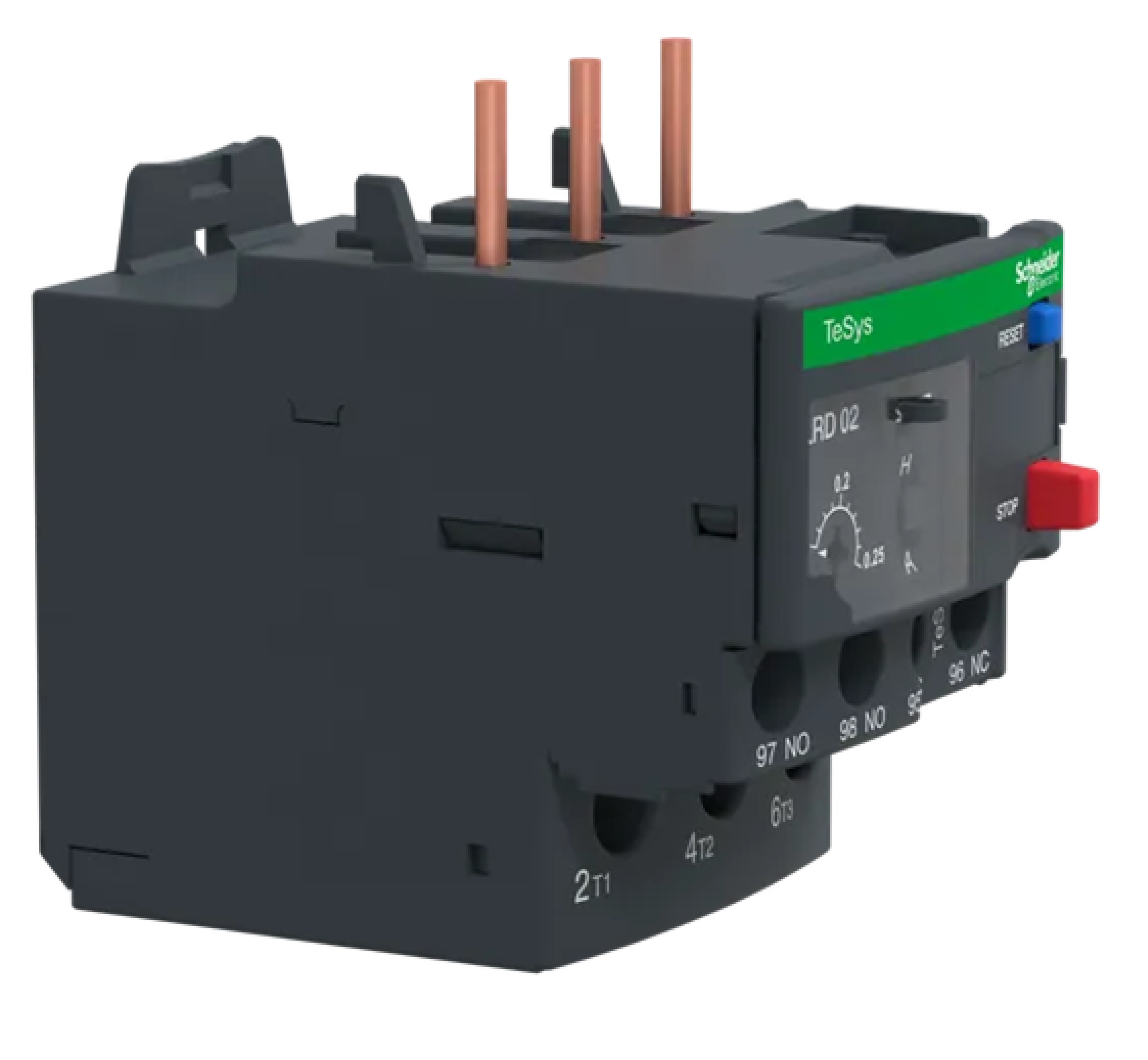 Relé térmico SCHNEIDER Tesys 0.16...0.25A Clase 10A