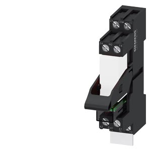 Rele enchufable, und completa, 2 conmutado,24 VDC
