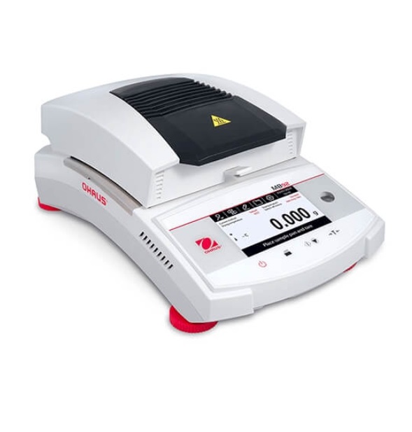 Analizadores de humedad ,Pantalla táctil capacitiva de 4.3 pulg, capacidad de 90g,voltaje de 120-240Vac