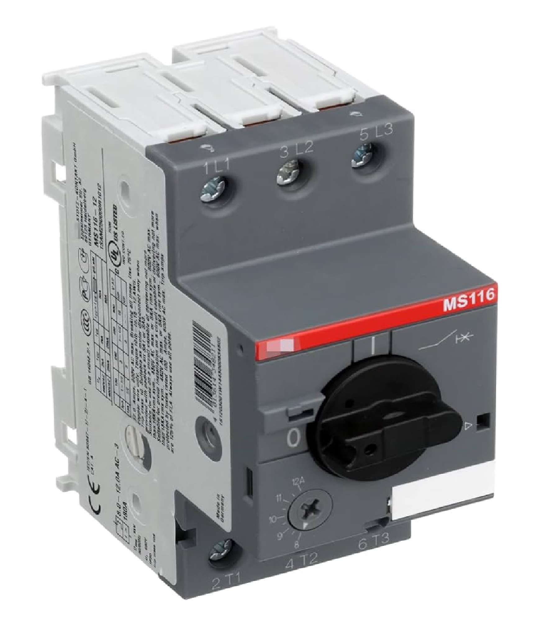 Guardamotor 3P, 8-12A,Icu-50kA,Ics25kA.